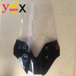 NSS250 Scooter Motorcycle Clear 3MM/4MM Rised Windshield Windscreen Deflector Airflow For HONDA FORZA250 2008-2013 2009 2010