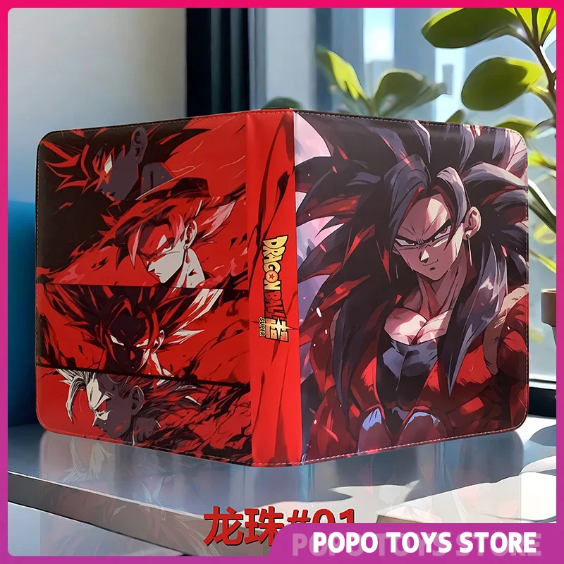 

Dragon Ball Anime 900-Card Album Storage Book With Loose Pages Nine Grids For Small Cards Comic Collection Organizing Toy Gifts
