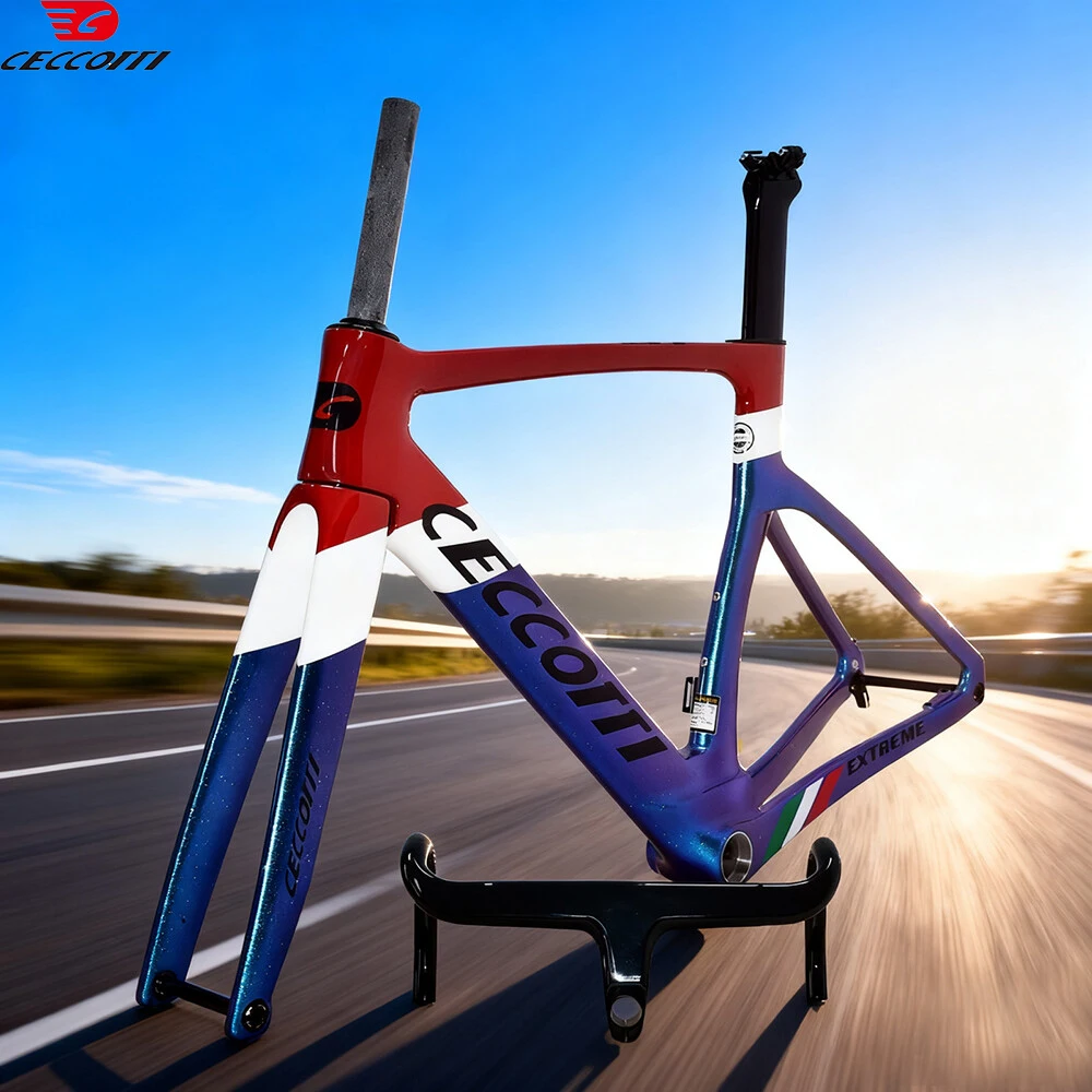 Full Carbon Road Frame T47 Thread BB Disc Brake Bicycle Frameset Newest Aero 700C road Bike Frames