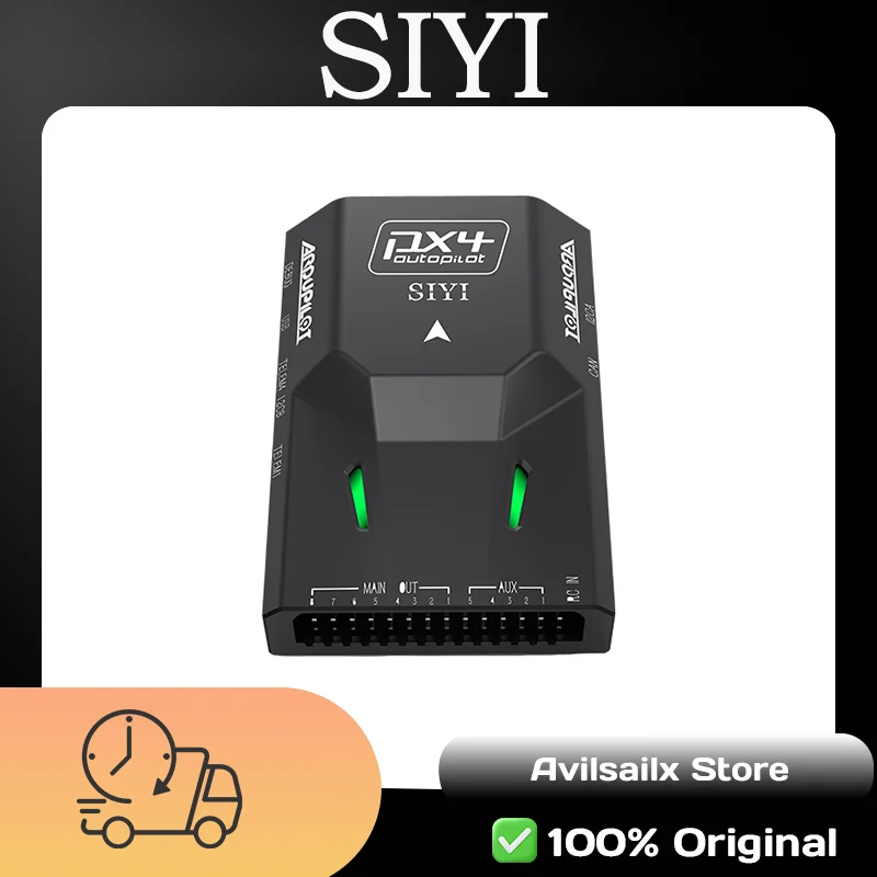 

Контроллер полета автопилота SIYI N7 Pixhawk для дрона, с модулем питания M9N GPS и 2-14S, совместимым с PX4/Ardupilot