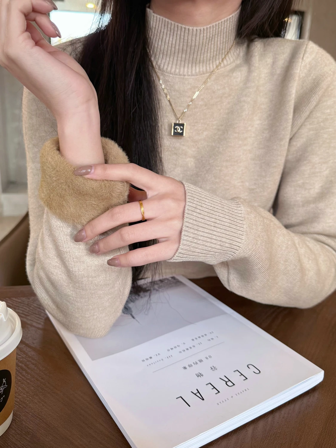 

Утепленный флисовый трикотажный джемпер с круглым вырезом для женщин, домашний, теплый, осенне-зимний базовый слой, бархатный