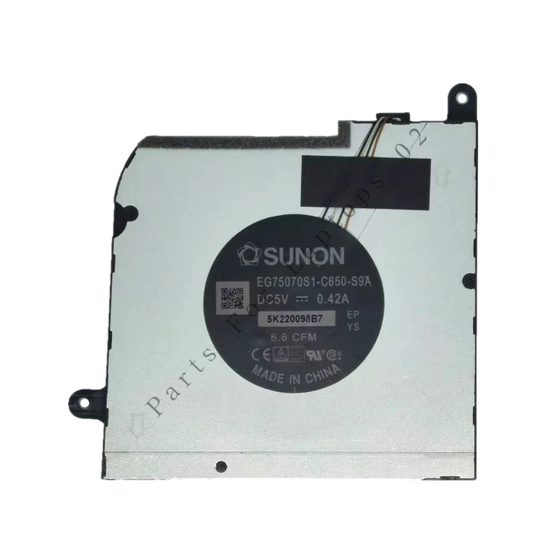 

PP New Laptop CPU Cooling Fan for Dell Latitude 5431 5421 Series EG75070S1-C650-S9A 048W44 0YG75N Fan