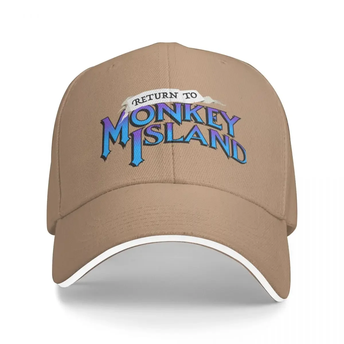 

Панама с логотипом «Return to Monkey Island», бейсболка, шапки, женская, зимняя, мужская шапка для косплея и гольфа