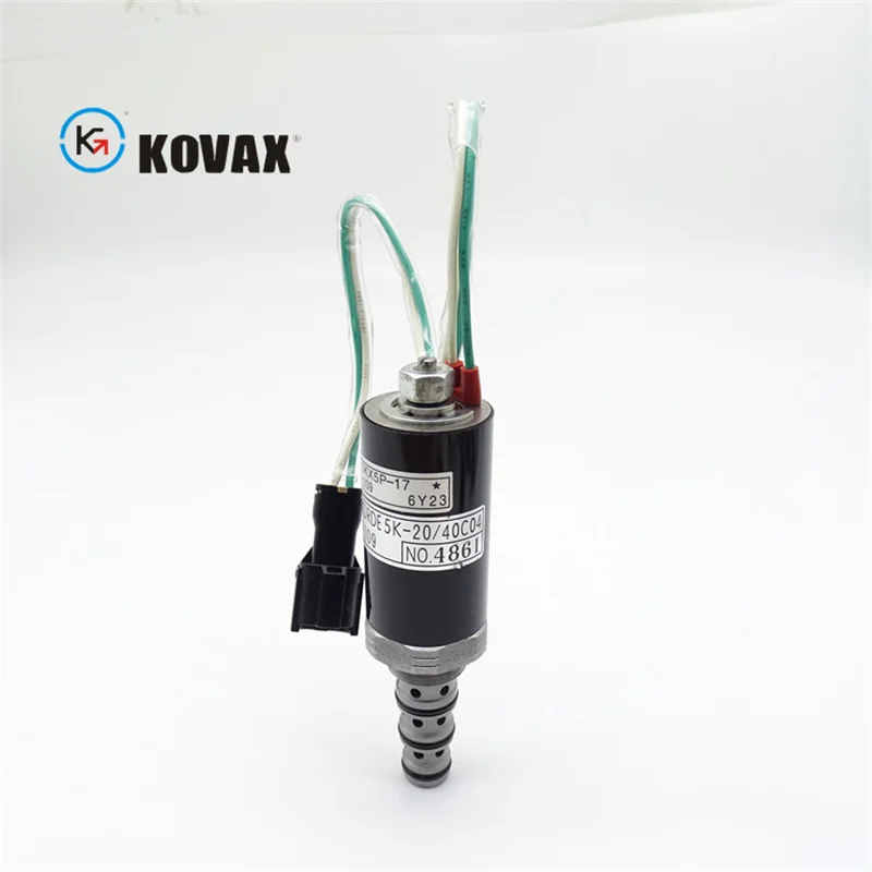 KDRDE5K-2040C04-109 Excavator Hydraulic Pump Proportional Solenoid Valve For EW180 EW160B Wheel Loader