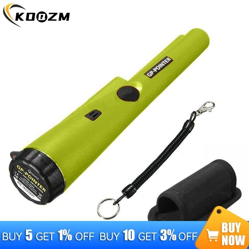 Portable Handheld Metal Detector Professional Underground Portable Gold Detector Assist Tool Partial Waterproof Pinpointer