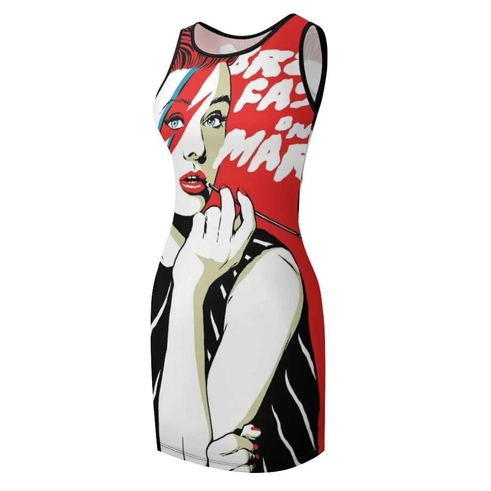 Petit déjeuner sur Mars robe d'été sans manches femmes robe de soirée robes pour bal femmes robes de soirée robes d'été femme 2025