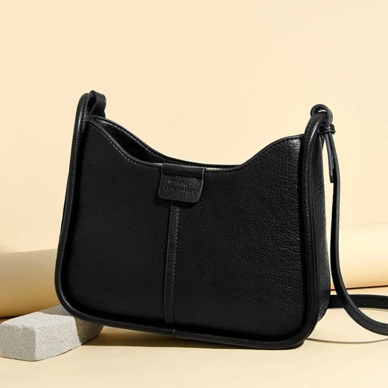 

Noble Classic Leather Tote Bag for Women Elegant Paris Vintage Designer Casual Crossbody Messenger Bag Trendy Daily Formal Party