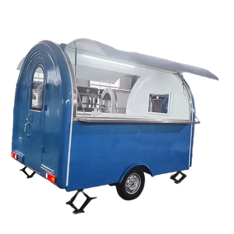 Standard Small Catering Truck and Food Trailer Suitable for Outdoor Restaurant, Bakery, Coffee Package, Ice Cream, Fast Food
