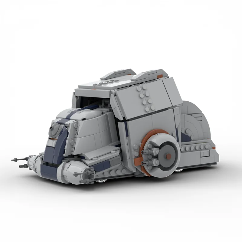 New 968Pcs Famous Star Battle Movie Moc Tank Prototype Model Diy Creative Ideas Bricks Toy Birthday Gift Building Blocks