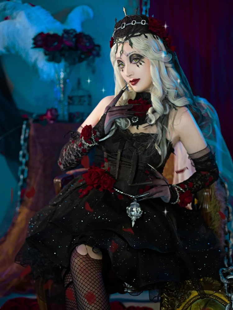 Ada Mesmer Cosplay jeu identité V psychologue Anime mode robe uniforme jeu de rôle vêtements Halloween fête amoureux costume