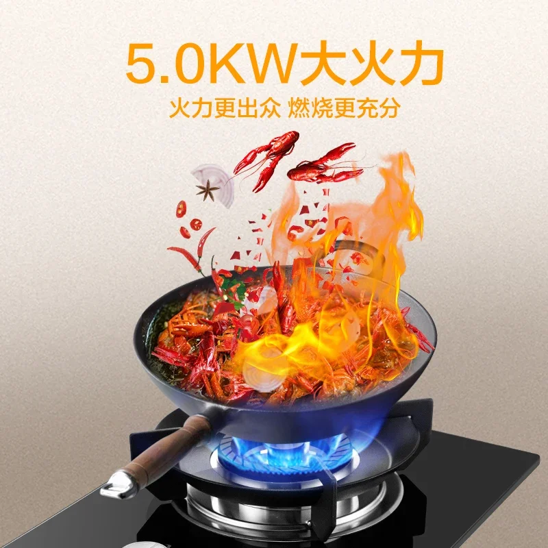 Vanward Gas Stove E6 - Natural Gas/Liquid Propane Single Burner Stove for Fast and Even Cooking