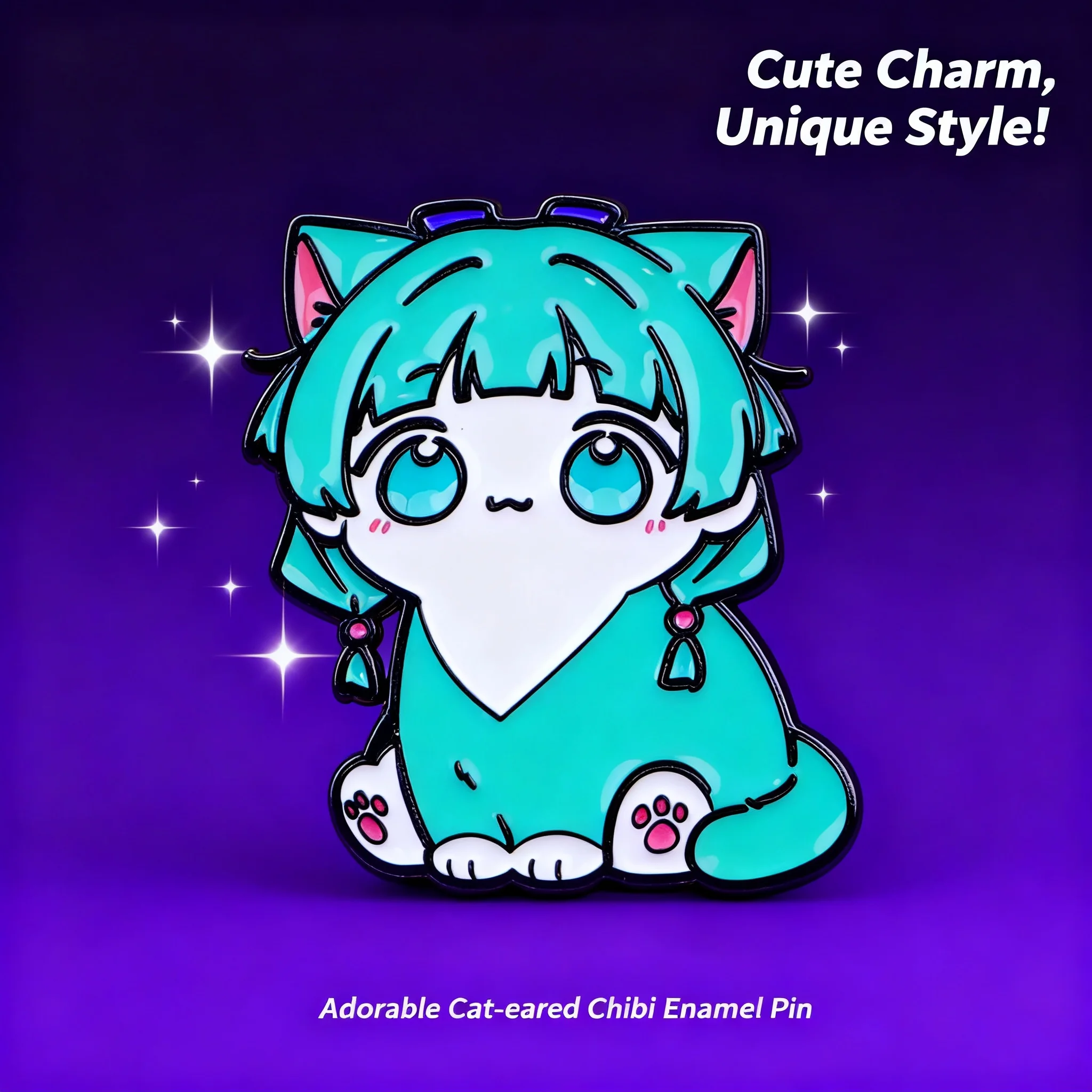 

Cute Girl Enamel Pin Cartoon Cat Badge for Women Backpack Hat Lapel Brooch Kawaii Cosplay Accessory Gift Toy Novelty Jewelry