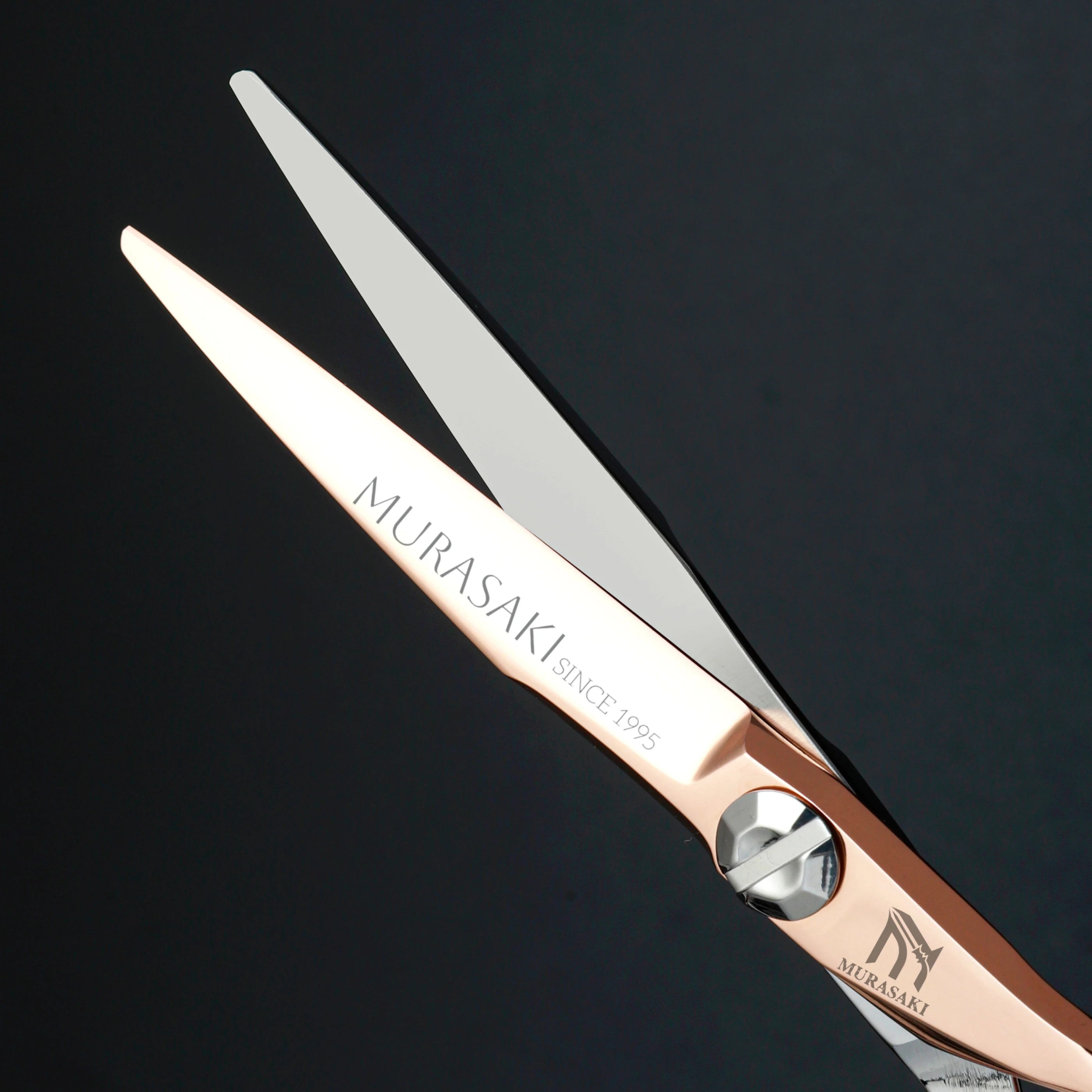 Professionelle Haarschneidescheren zum Ausdünnen, 6,1-6,3 Zoll, CNC-Texturscheren mit Roségold-Beschichtung, Haarschneidemaschine aus japanischem VG10-Stahl – Detail 11