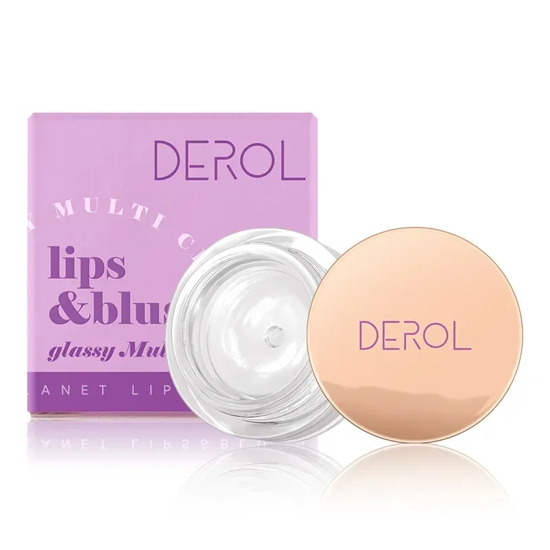 DEROL Color-changing Transparent Blush Cream Moisturizing Light and Temperature-changing Gel Glass Gradient Blush