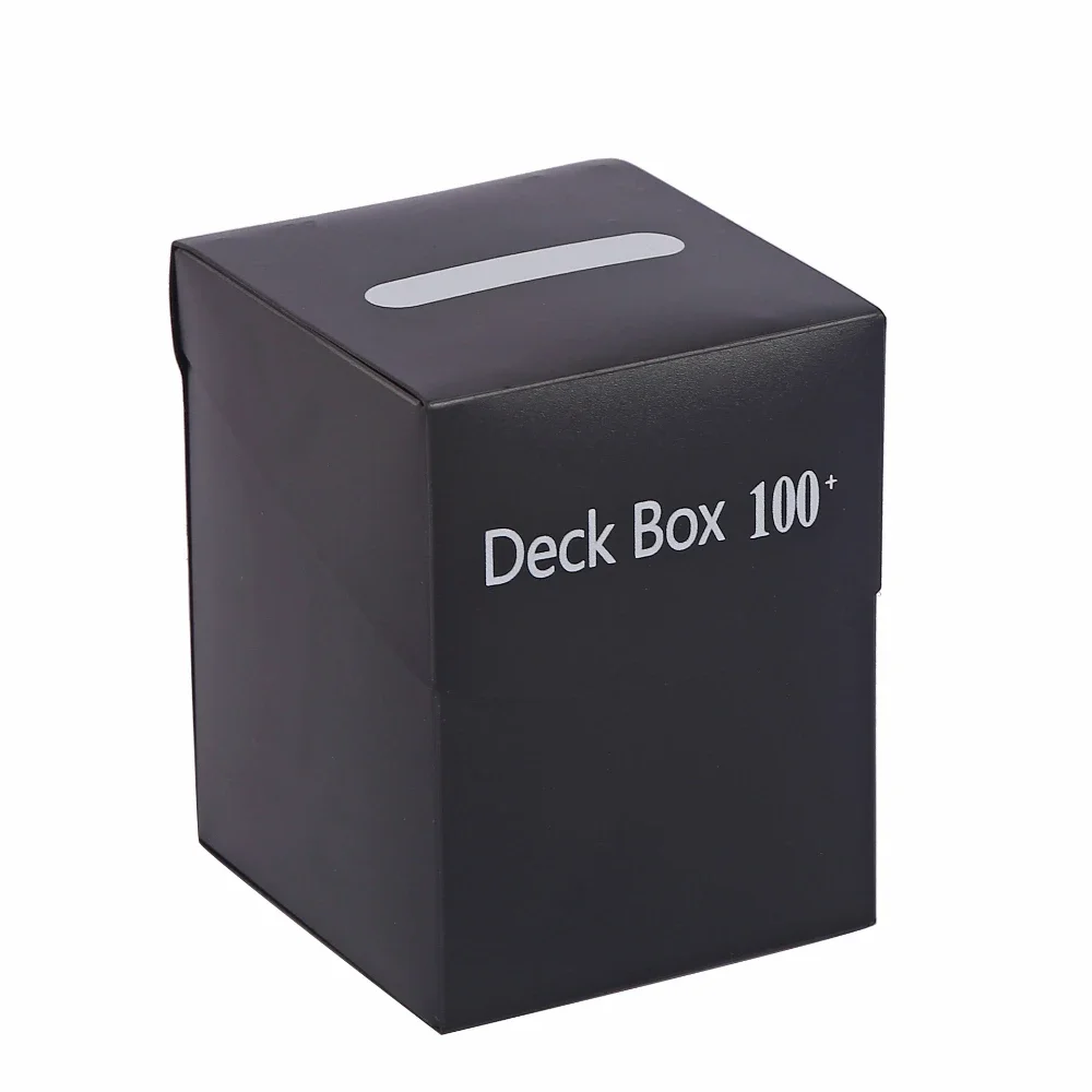 Deck Trading Cards Box for 100+ Game Baseball Card Storage Box Playing Card Carrying Case for Family Party Games Supplies