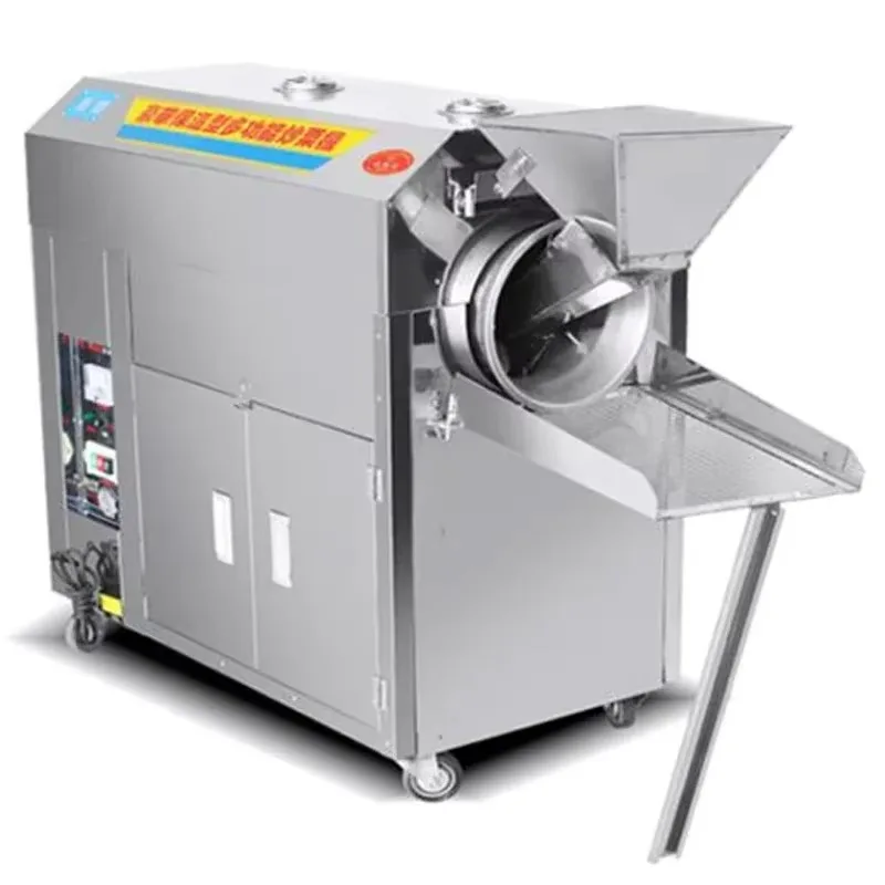 Commercial Nut Roasting Machine, Multi-functional Grain Roaster for Peanut, Soybean, Seed, Barley, Electric Nut Roaster