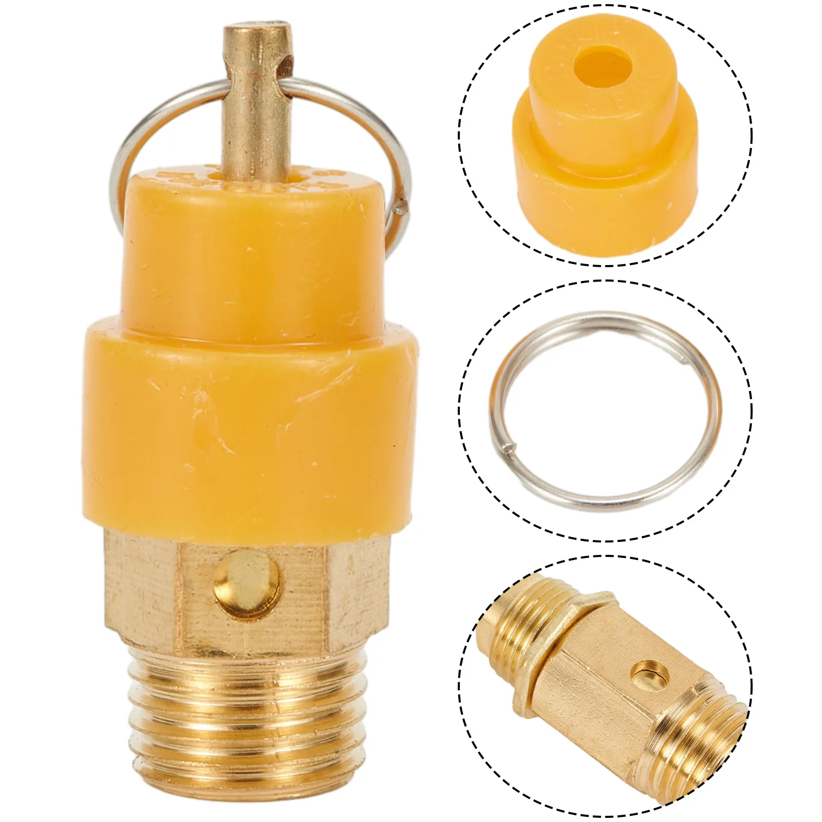 Accessory Safety Relief Valve Air Compressor Air Pressure Generating Device Provide Gas For Air Compressor For Air Compressor