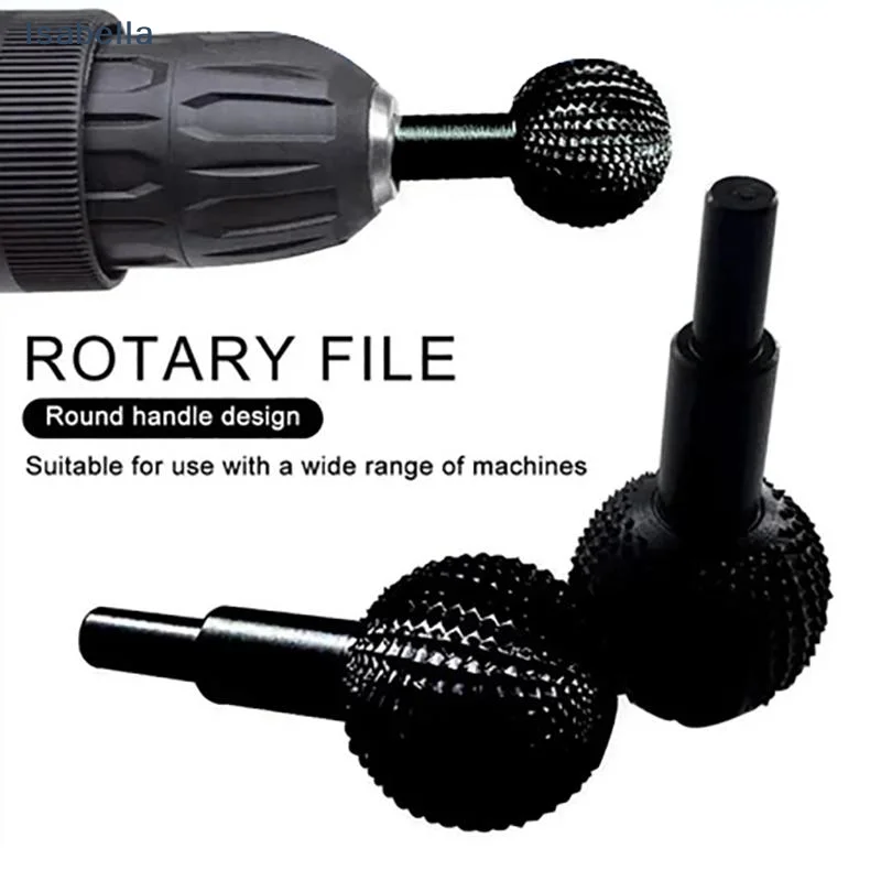 

♩10mm Wood Carving Grinding Head Rotary Burr Ball Gouge Angle Grinder For Polishing Engraving