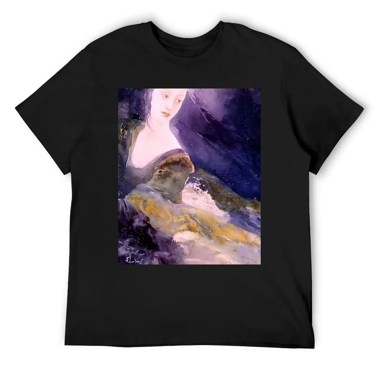 

Alan Lee - Luthien Tinuviel, One with the Wilderness - T-Shirt blacks tees T-shirt men