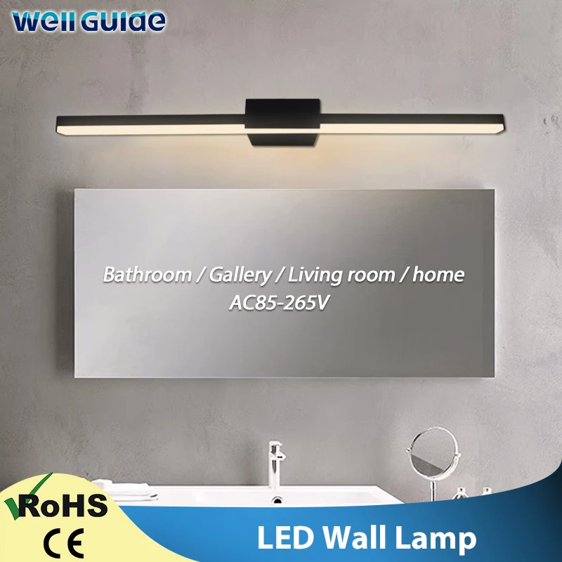 

Modern Led Wall Light 8W 12W AC85-265V Indoor Wall Lamp surface mounted Wall Sconce Lighting Fixture Bathroom Wall Light