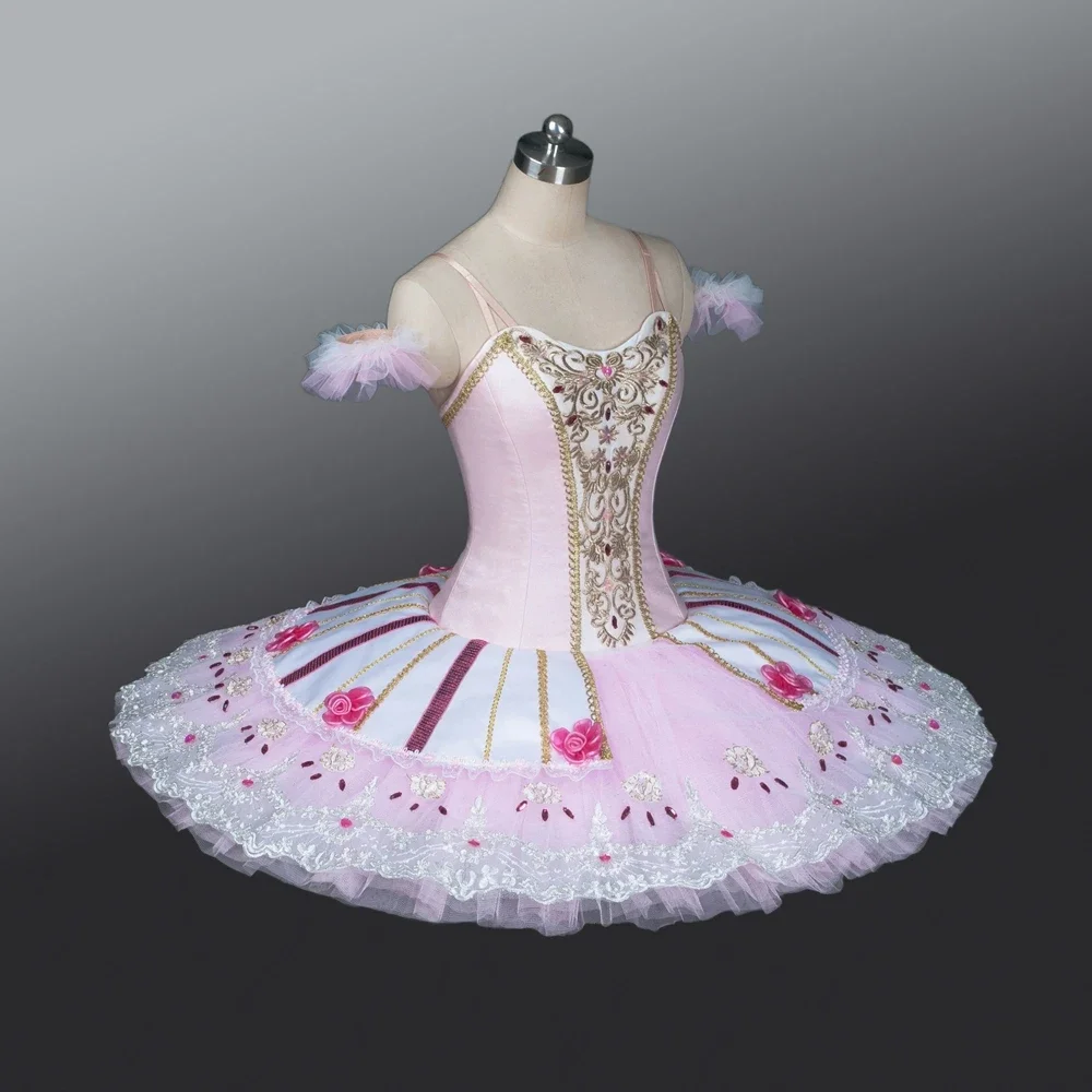 child ballet tutu adult customized Pink Fairy Sleeping Beauty Costume Sugar Plum Tutu Pink Princess Aurora professional tutu