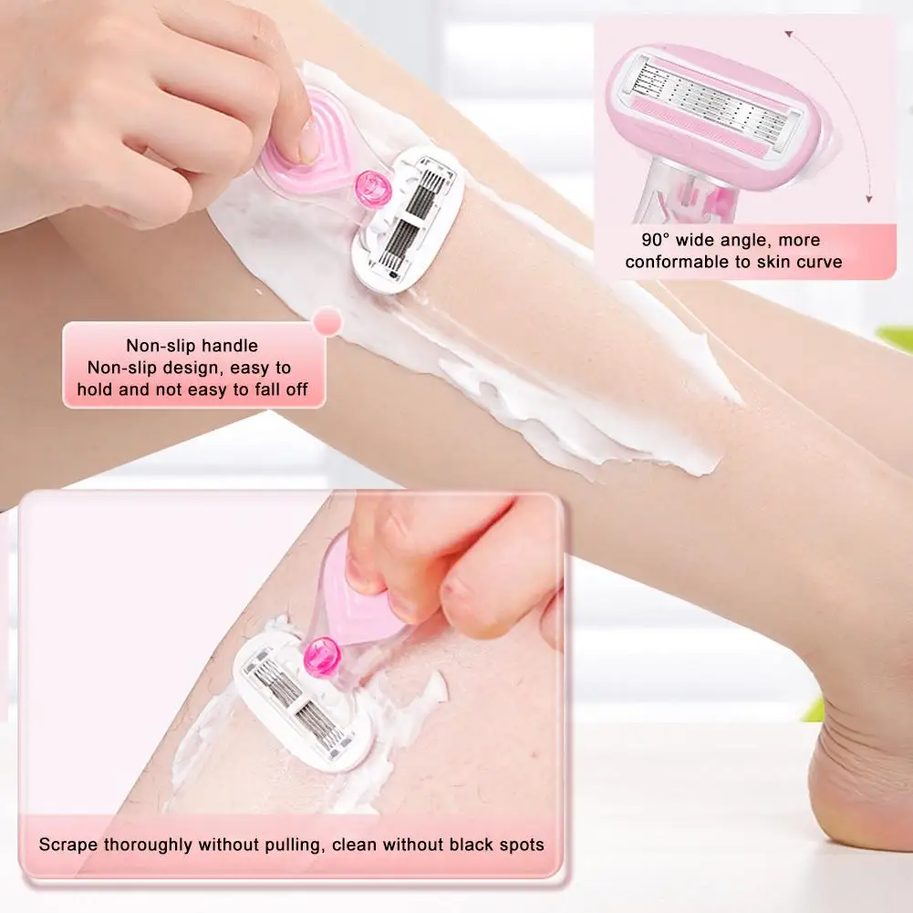 Hair Removal Machine Trimmer For Women Knife Tip Whole Body Washable Armpit Hair And Leg Hair Without Black Spots C4e6