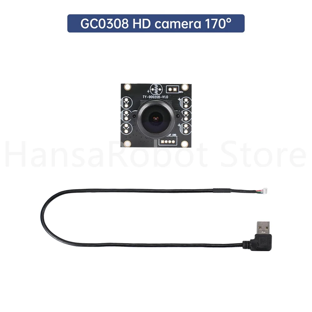 Hiwonder USB Wide-angle Camera Jetson Nano Raspberry Pi 5 Driver-free Smart Car ROS Robot Vision Module