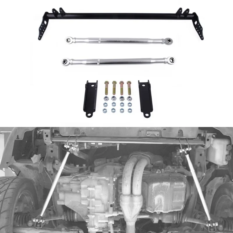 88-91 EF CRX 92-95 EG Traction Control Tie Bar Kit Aluminum Alloy Suspension Mod Part