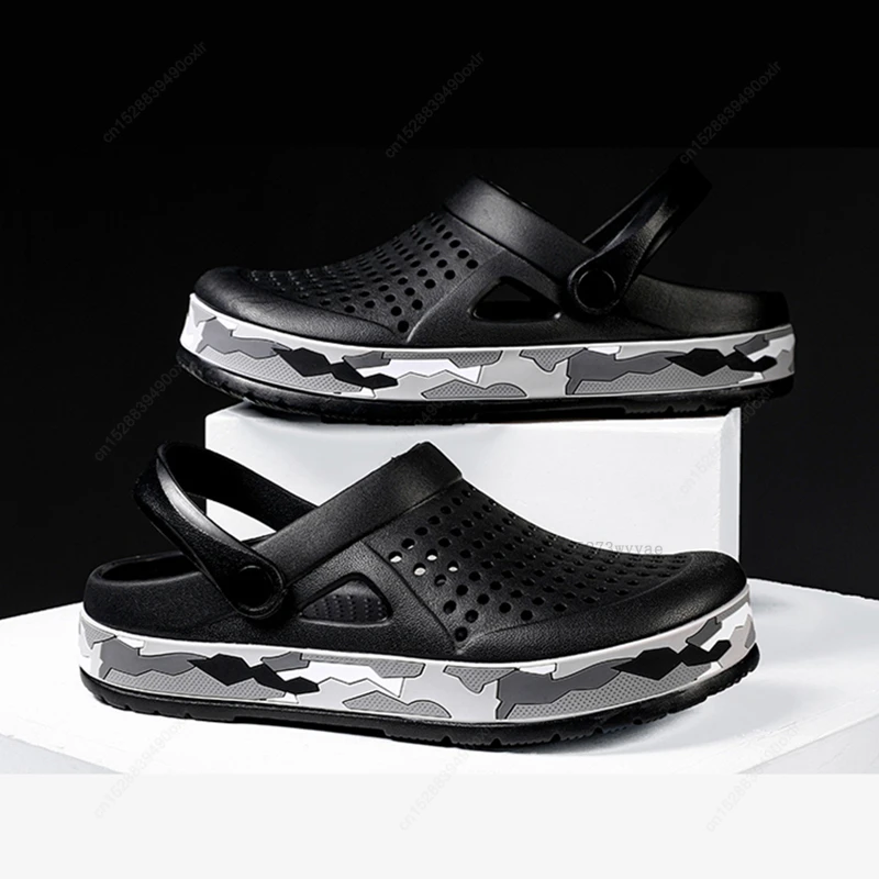 YOUPIN Men Sandals Shoes EVA Lightweight Sandles Women for Summer Beach Flip Flop Breathable Soft Bottom Outdoor Sandy Beach Sho