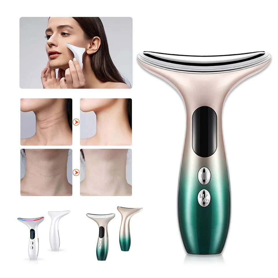 Rf Huidverstrakking Machine Face Lifting Apparaat Voor Rimpel Anti Aging Ems Huidverjonging Radiofrequentie Gezichtsmassageapparaat