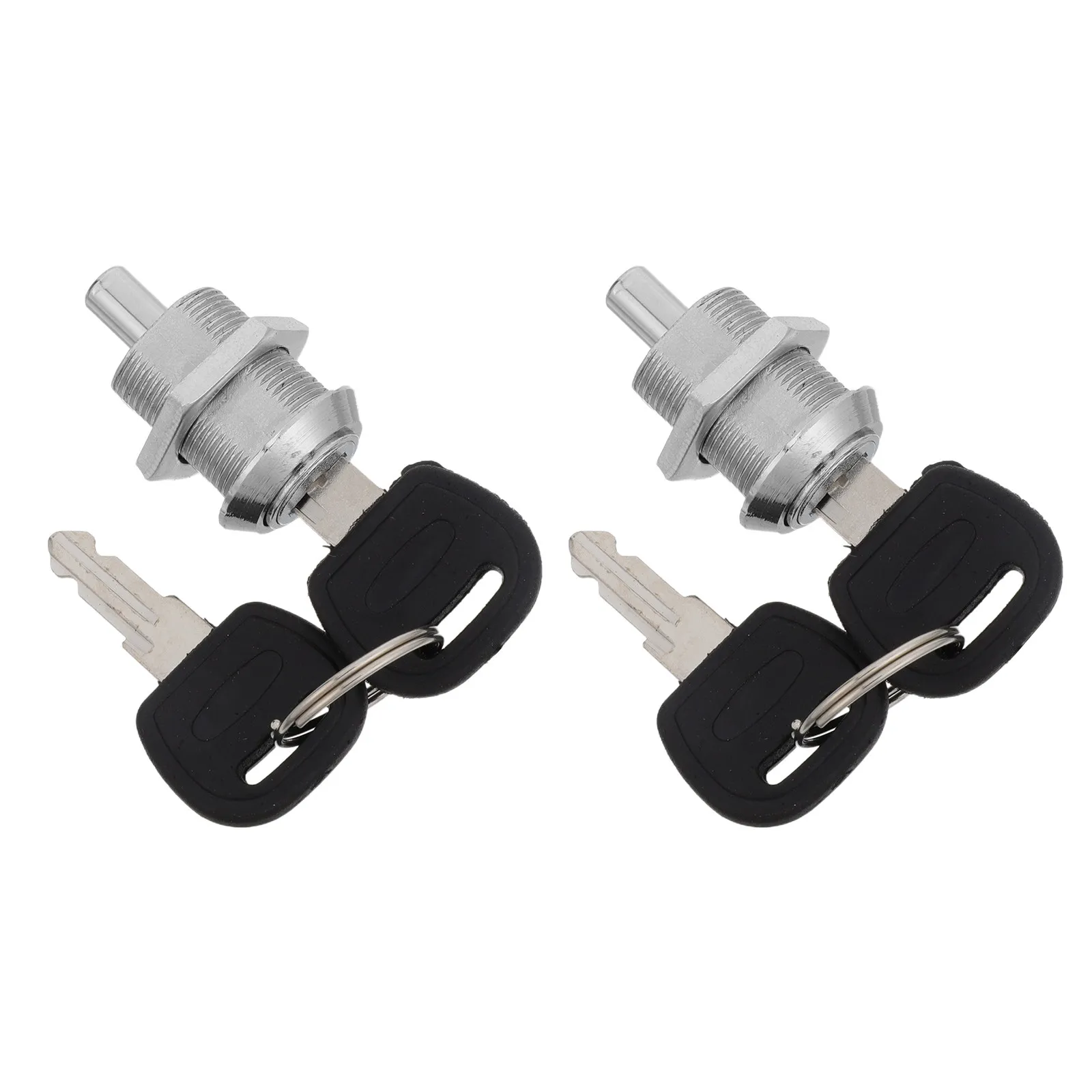 

2Set Heavy Duty Vending Machine Lock Set Metal Keyed Lock for Bubble Gumball Candy Snack Beverage Soda Vendor Machines Security