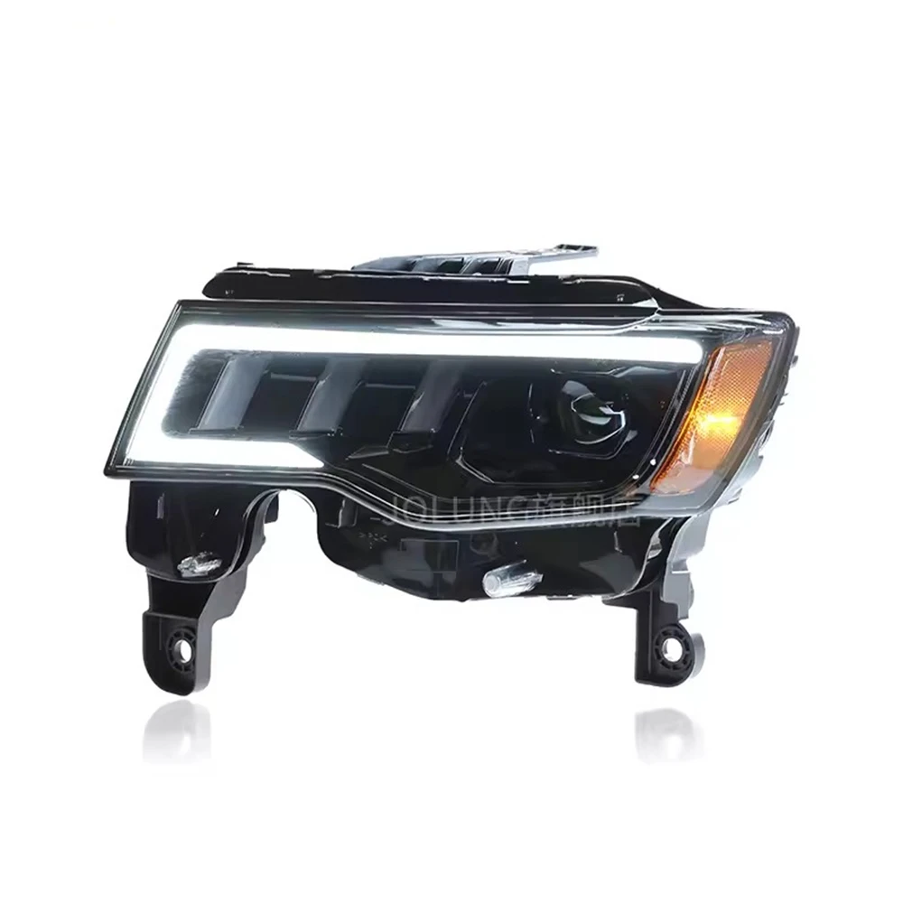 

Car front lamp Headlight assembly For 14-21 JEEP Grand Cherokee daytime running light DRL turn signal 2pcs