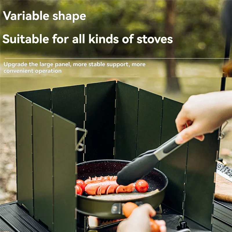 B06C-موقد خارجي مقاوم للرياح، غطاء مقاوم للرياح قابل للطي، مقاوم للرياح، مقاوم للرياح، تول #3