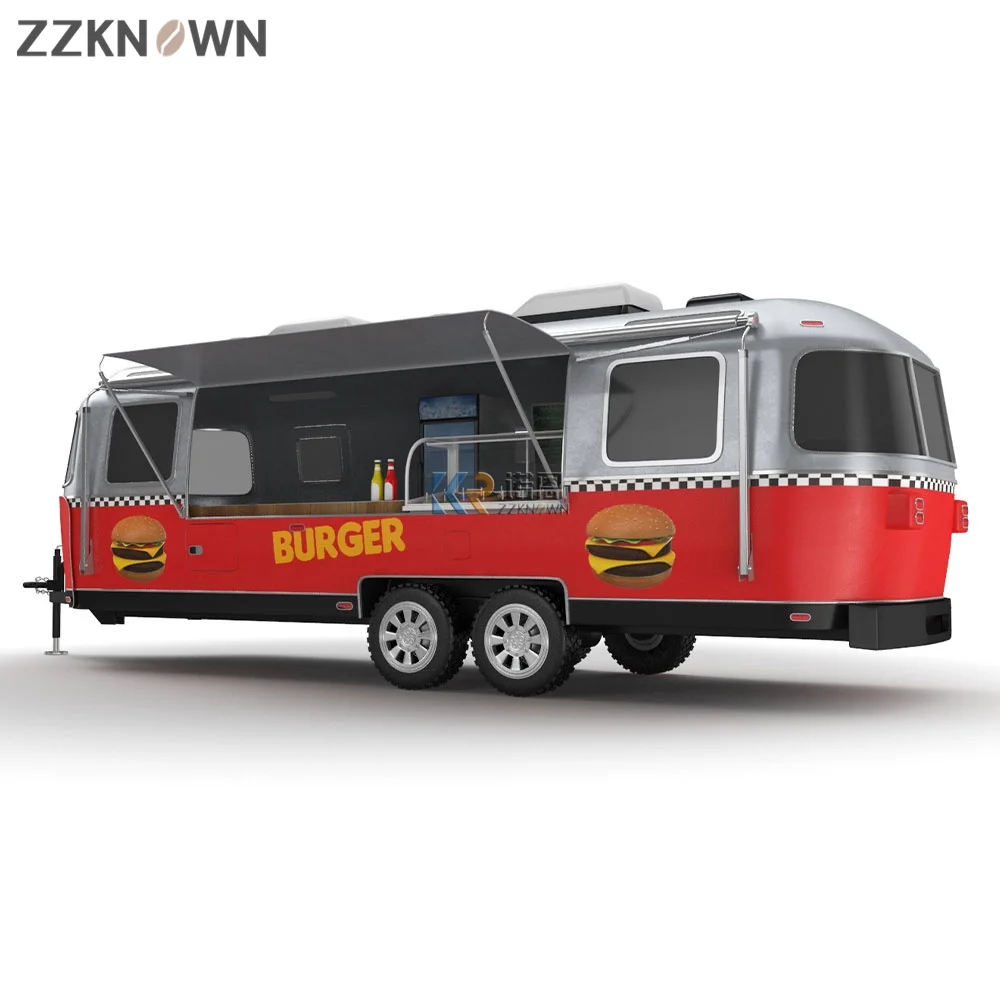 Fast Oem Air stream Street Vintage Pizza Trailers Concession Retro Mobile Coffee Trucks