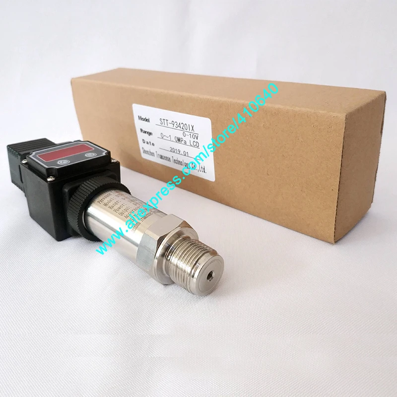 

1.0 Mpa LCD Diffused Silicon Digital Display Pressure Transducer 0 to10V output 0.5% Accuracy DC24V Power Other Range is ok