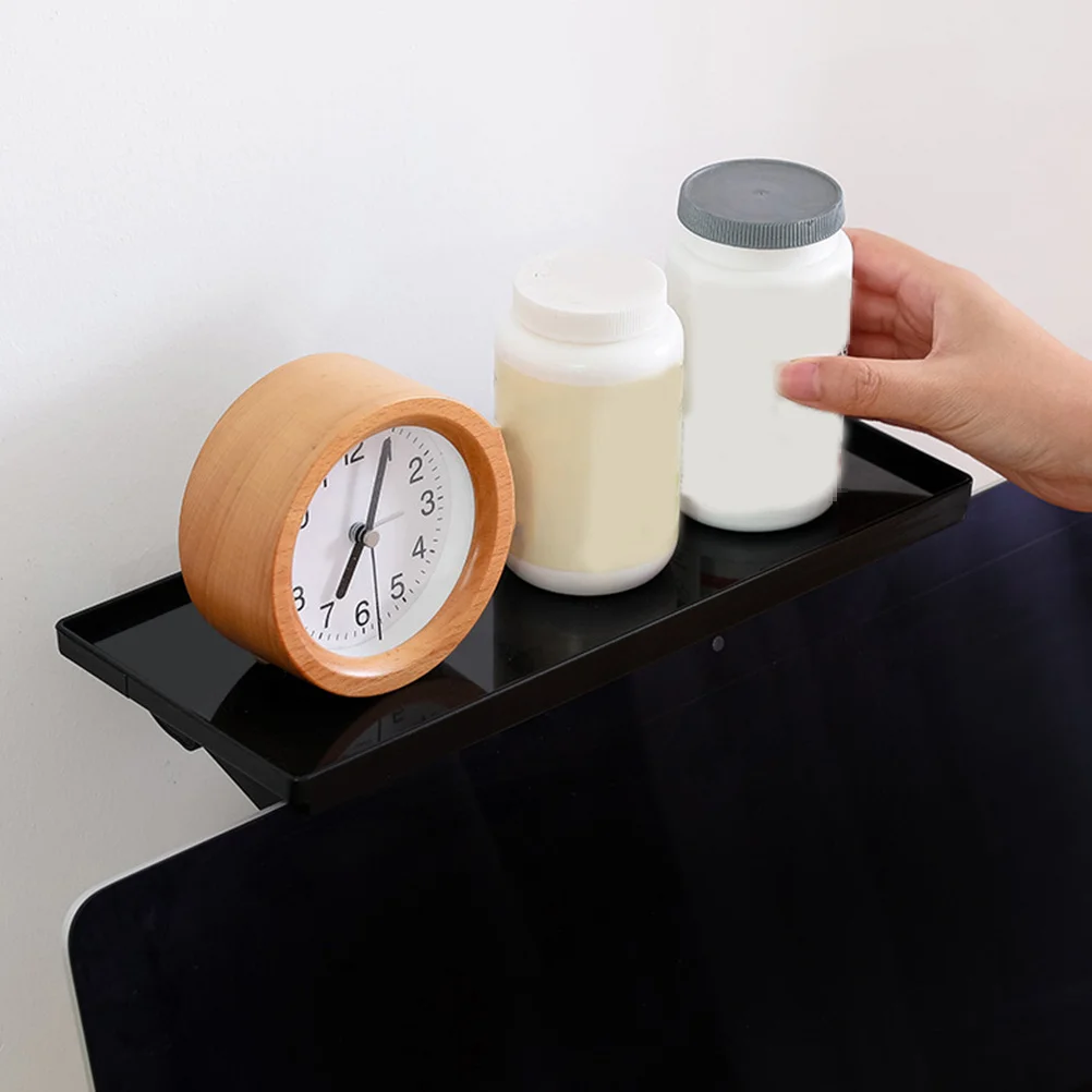 

Creative Screen Storage Bracket for Home Office Desktop Maximize Space LCD Display Shelf Lightweight Organizer for Keys