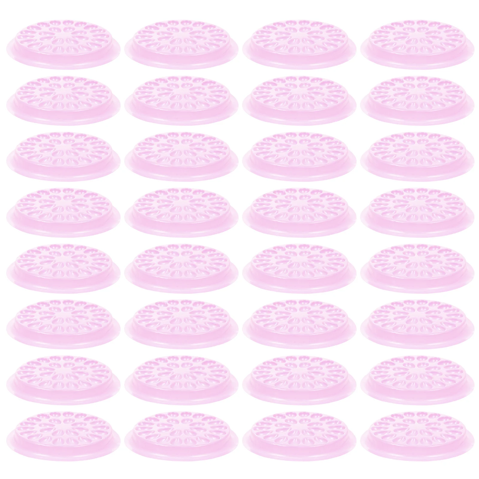 100 個の PVC まつげプレート長持ちする接着剤遅延移植ツール初心者に最適安定したつけまつげ保管エクステンション