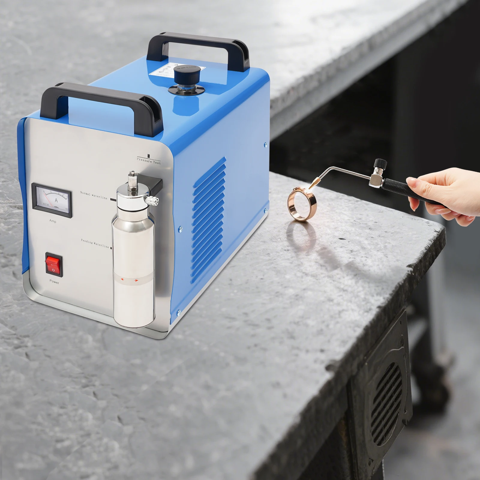 Wasserstoff-Sauerstoff-Flammenpoliermaschine, Wasser-Kraftstoff-Acrylpolierer Schweißgerät 75L/H 2800 ℃ Für Acrylpolieren und Metallschweißen – Detail 11