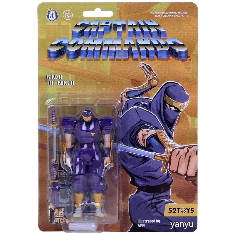 

52TOYS 3,75-дюймовая знаменитая аркадная кукла-мумия из стали, мобильная кукла ручной работы на складе