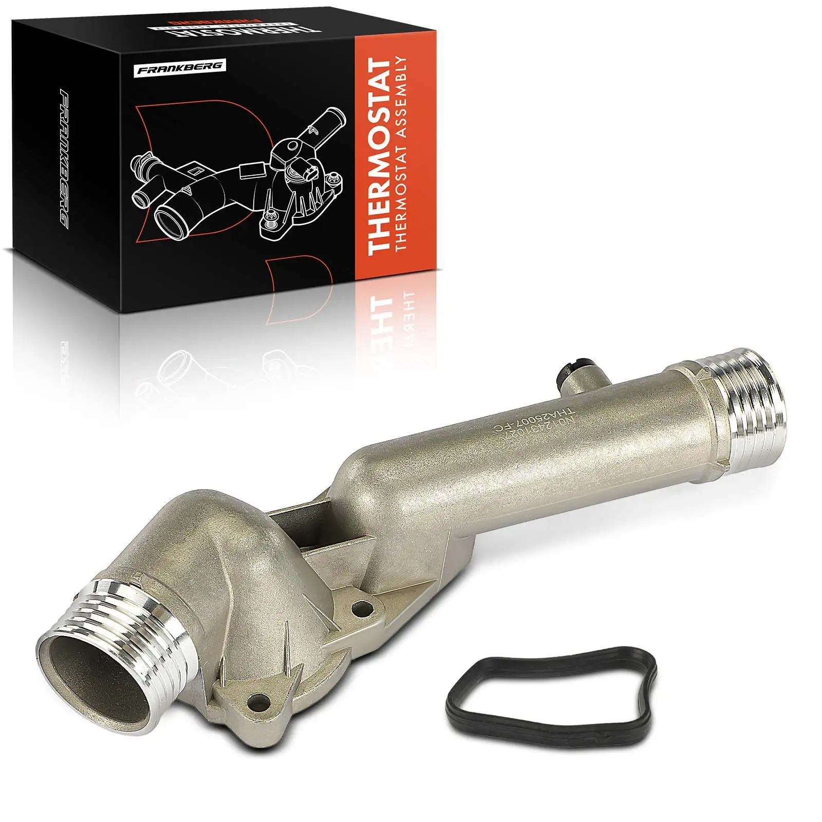 Frankberg 1x Thermostaat Koelvloeistof voor BMW 5 Serie Touring E39 520i 528i 7ER E38 1995-2003 11531740478 902-5007 1740478 85068