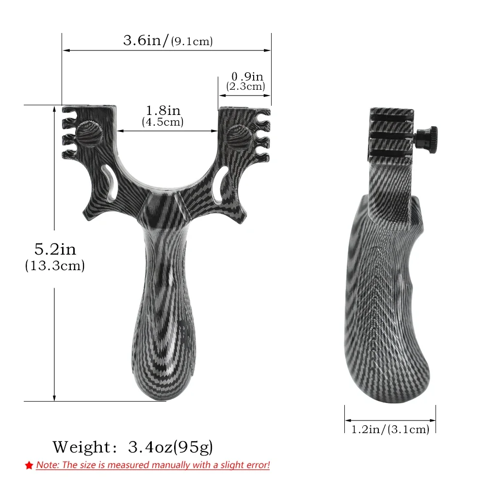 высококачественная полосатая рогатка из смолы, лук двойного назначения, профессиональная охотничья стрельба, портативный слинг, спортивная игрушка,