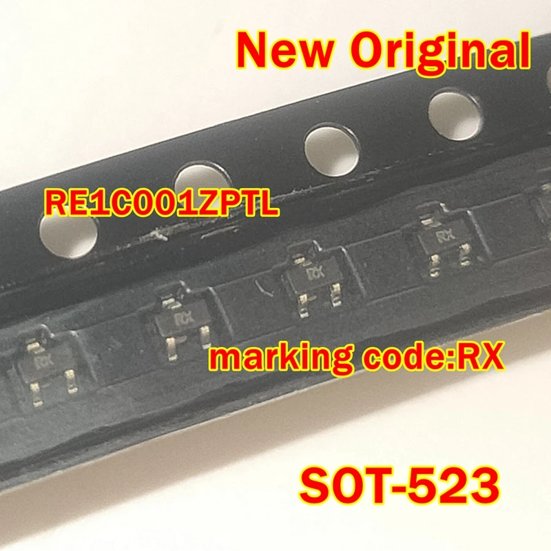 

1pcs to 100pcs RE1C001ZPTL SOT-523 New Original marking code:RX Pch -20V -100mA Small Signal MOSFET