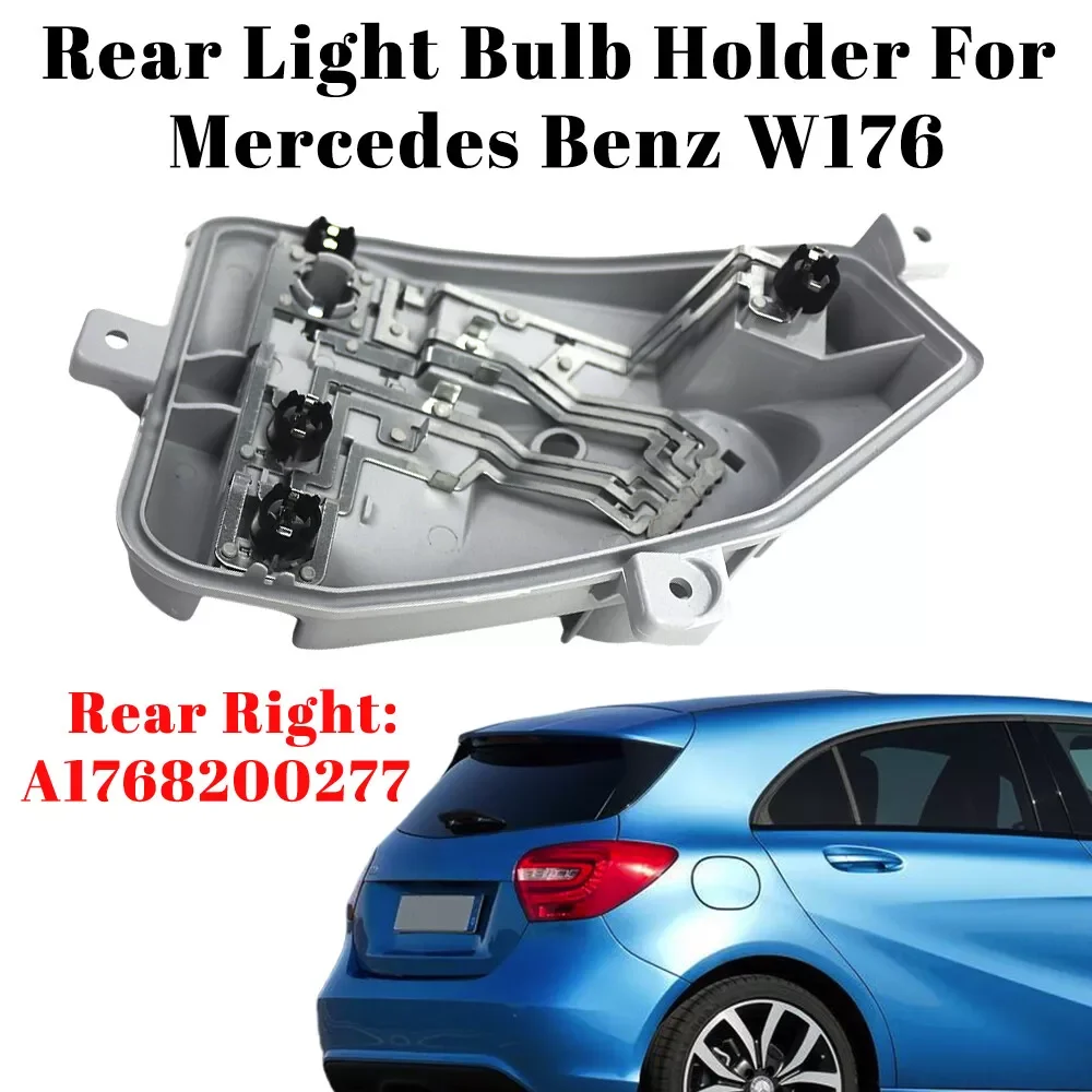 

1set Car Rear Bulb Holder Taillight Circuit Board With Plug For Mercedes Benz W176 A Class OEMA1768200177 Car Accessories