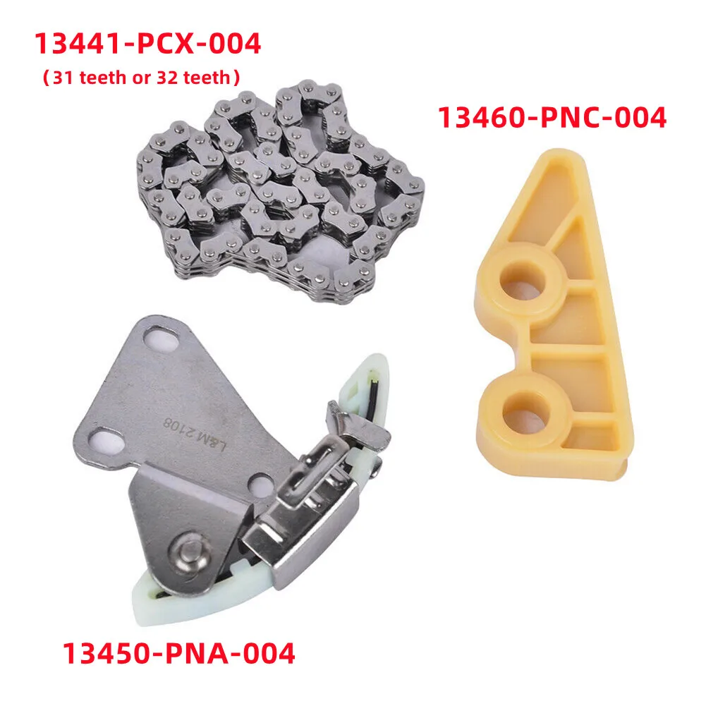 

NEW Oil Pump Chain Tensioner Guide Kit 13460-PNC-004 13441-PCX-004 13450-PNA-004 For Honda Type R EP3 ITR DC5 K20A