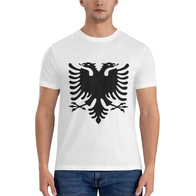 men t-shirts cotton tshirt Flag of Albania Gift Albanian T-ShirtClassic T-Shirt blank t shirts heavyweight t shirts brand tops