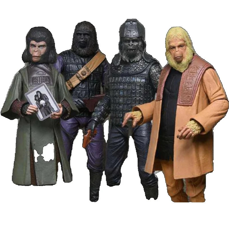 In Stock NECA Original The Rise of The Planet of The Apes Classic Edition General Zaussiraussus Apes Great Gift From A Collector