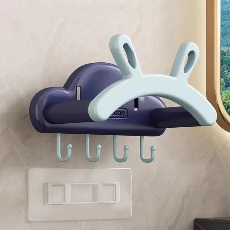 Basin Storage Rack Bunny Ears Washbasin Wall Dispenser Wall Mounted Washbasin Bar Holder Washbasin Rack Hook With Suction Cup