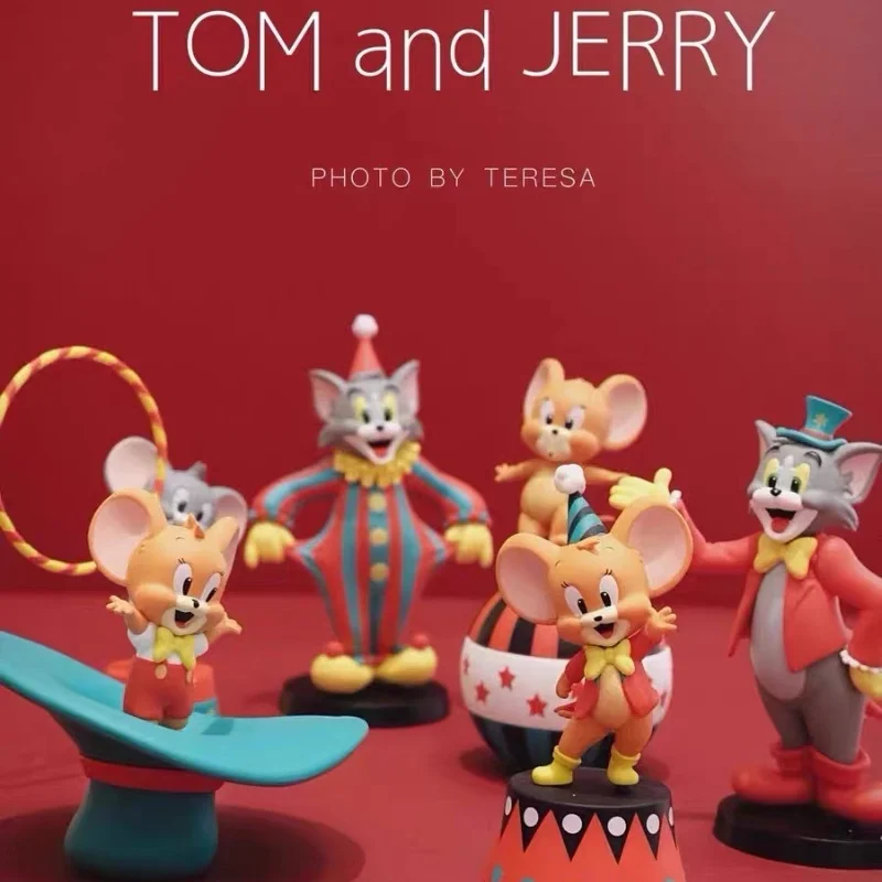 

Tom And Jerry Circus Series Blind Boxes Cute And Vivid Desktop Decoration Children'S Toys Birthday Gifts Rewards Room Decoration