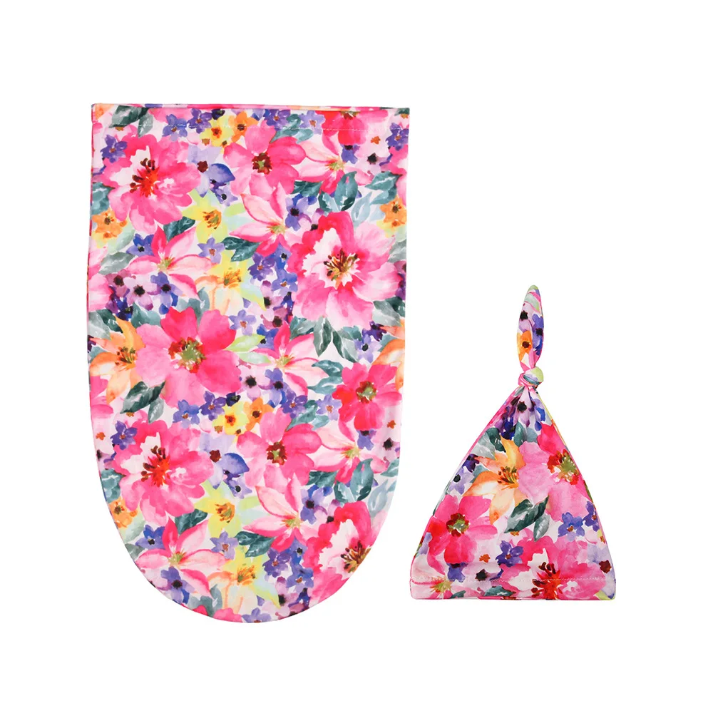 아기 사진 담요 신생아 배넷저고리 담요, 수면 자루 랩 모자 세트, 신생아 사진 소품 액세서리