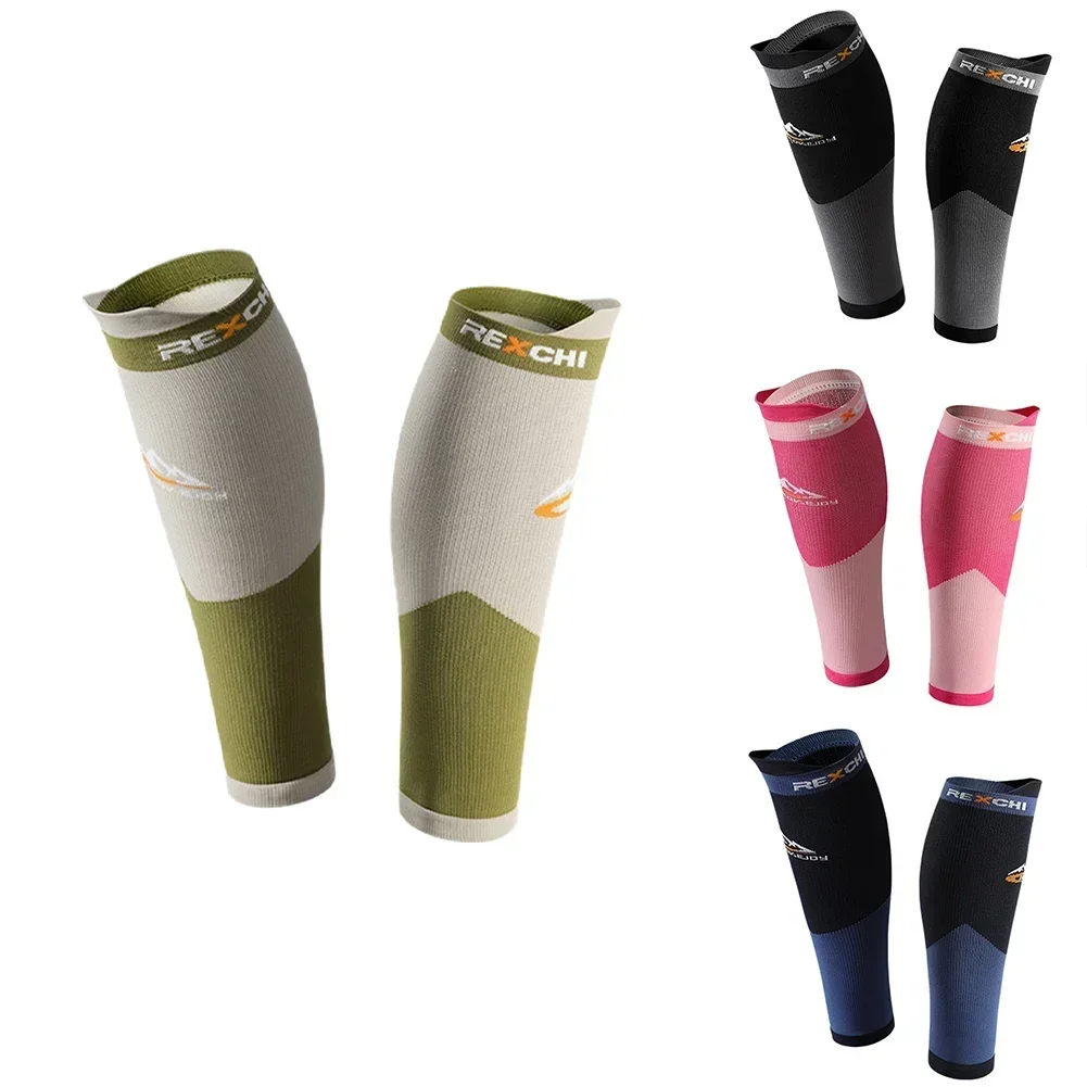 1 Pair Calf Leg Running Compression Sleeve Socks Shin Splint Support Brace Guard Sports Soccer Gear Nylon Support Sock